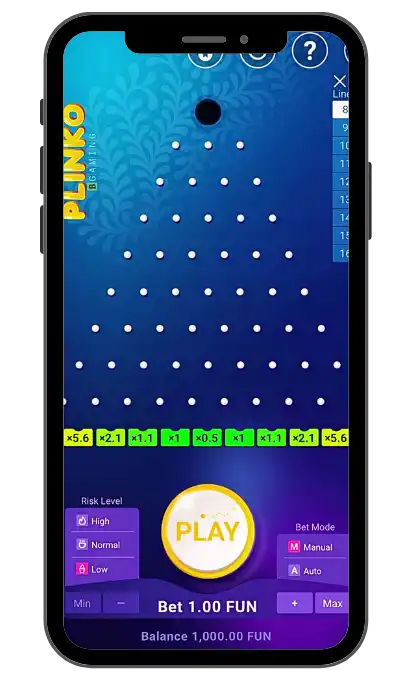 Trouver le jeu dans le casino et le lancer